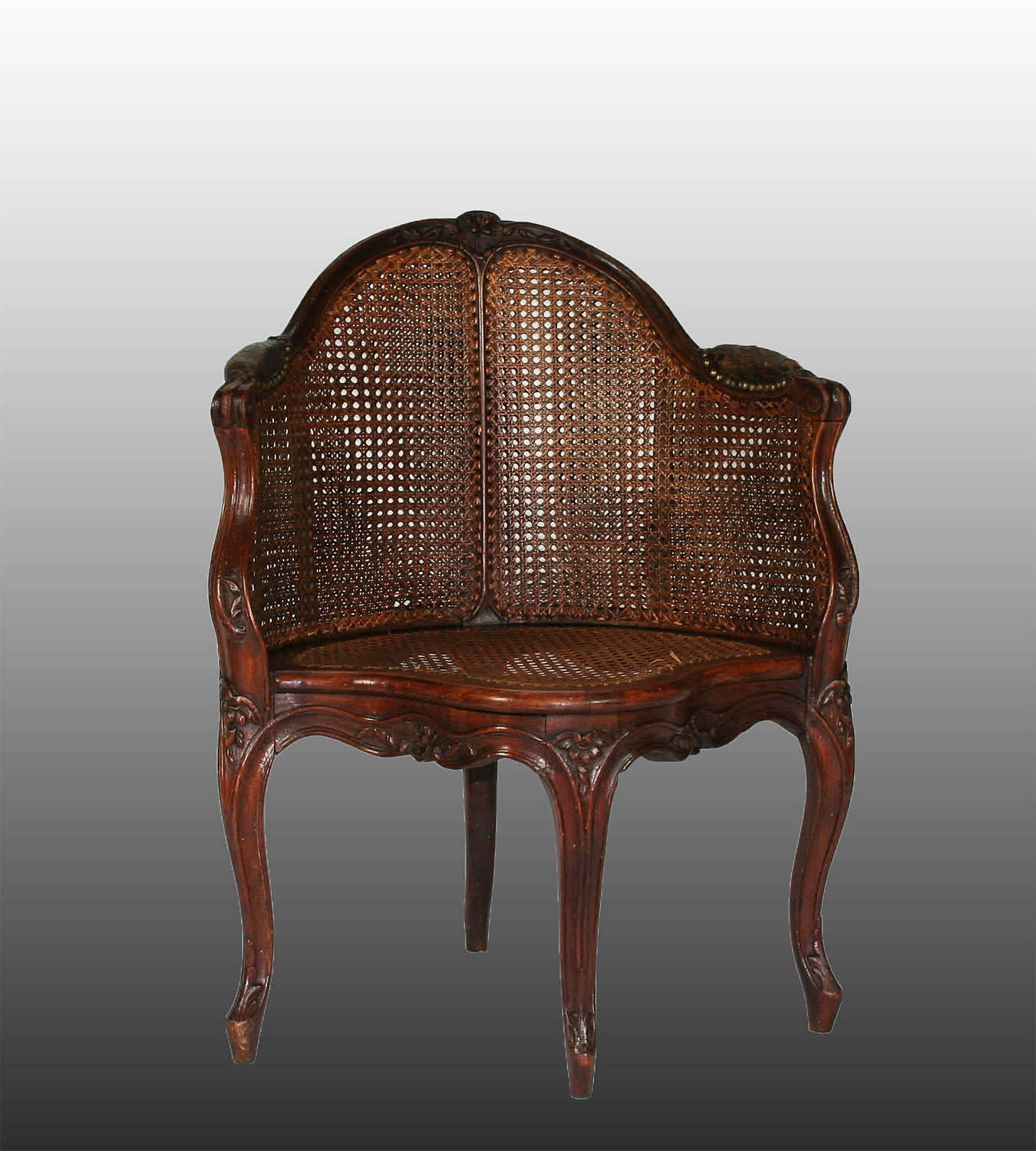 Fauteuil de bureau dpoque Louis XV, - Cliquez sur l'image pour la fermer